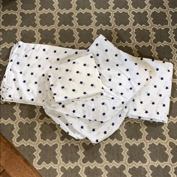 pottery barn star sheets